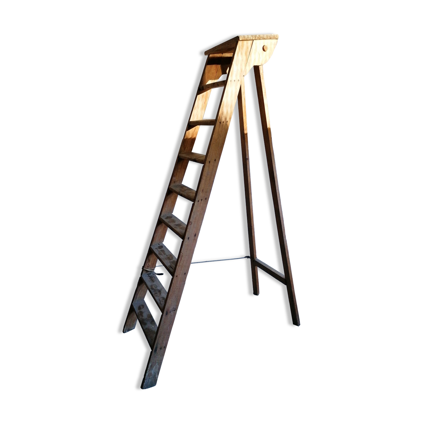 Old wooden ladder