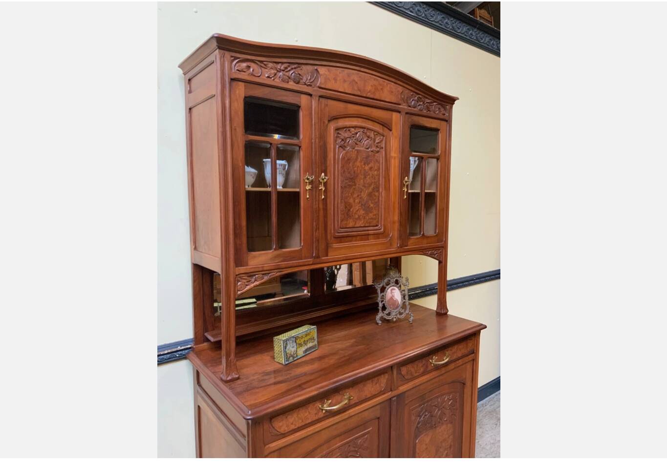 Antique - Buffet, Vertiko, Sideboard - Jugendstil, Art Nouveau