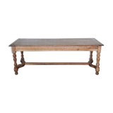 Natural wooden farm table - XIXth century