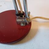 Vintage Iron Metal Chrome Lamp