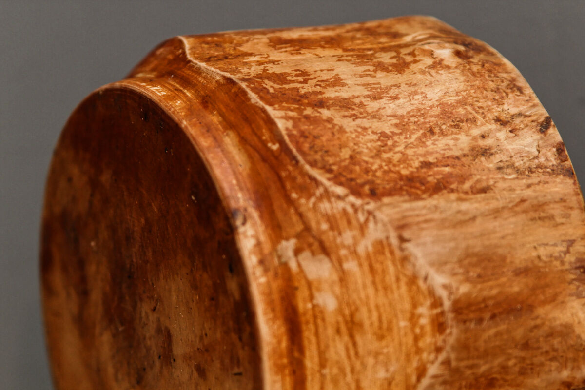 Brutalist wooden cut