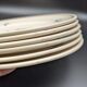 lot 6 flat plates Saint Amand model Prisca flowers