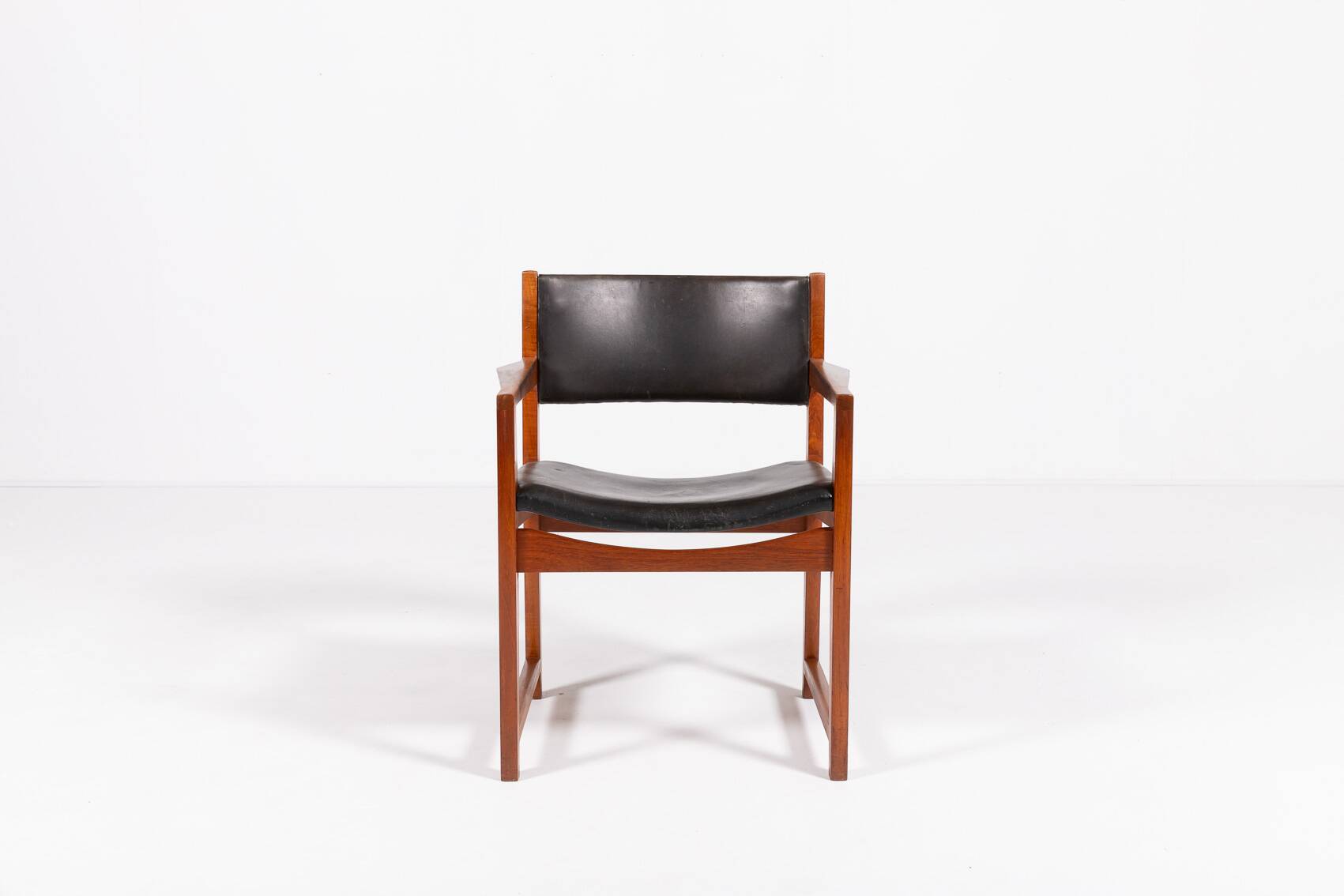 Fauteuil danois moderne du milieu du siècle par Peter Hvidt et Orla Mølgaard-Nielsen