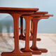 Set of 3 nesting tables in teak, Gplan, 1960s.