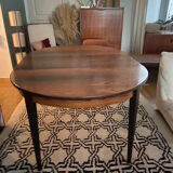 Scandinavian rosewood table from Rio 60s