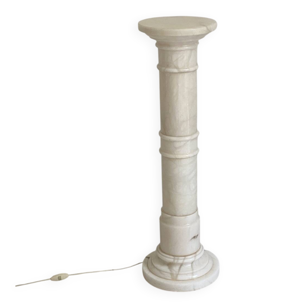 Colonne En Albatre Lumineuse