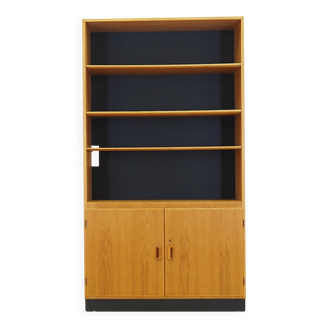 Bibliothèque en frêne, design danois, années 1960, designer : Børge Mogensen