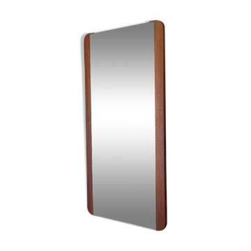 60s 70s teak mirror