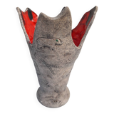 Ceramic vase with rock art decoration