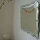 Old chiseled mirror