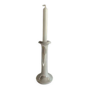 Bougeoir blanc irisé design Danois