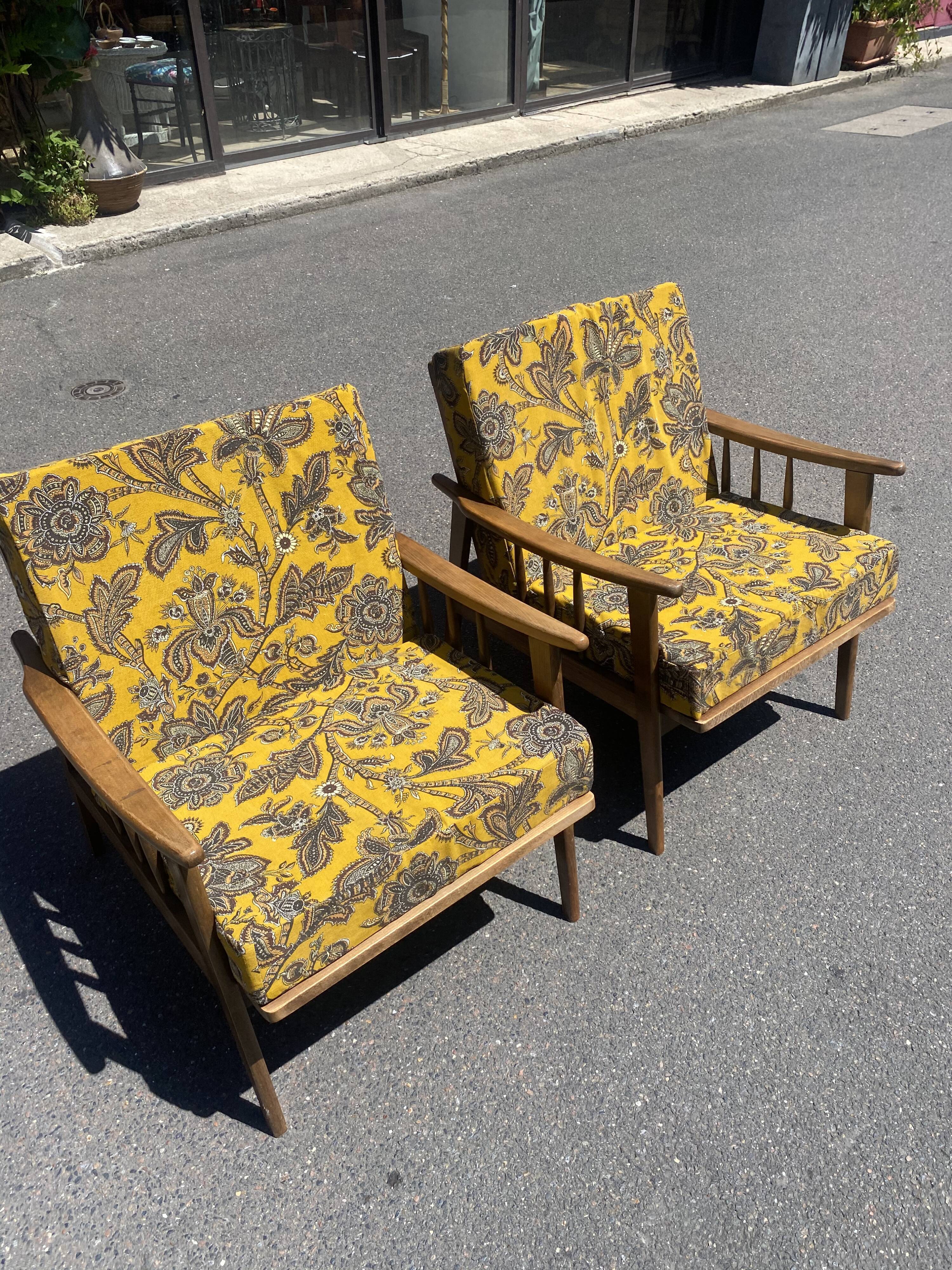 Pairs of armchairs