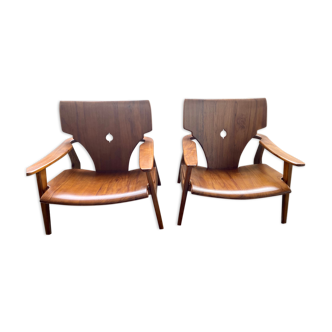 pair of armchairs Olivier de Schrijver