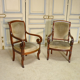 Pair of armchairs