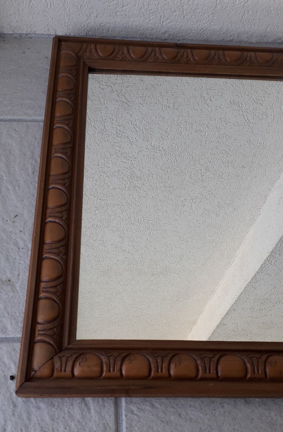 Mirror wood frame, 39x49 cm