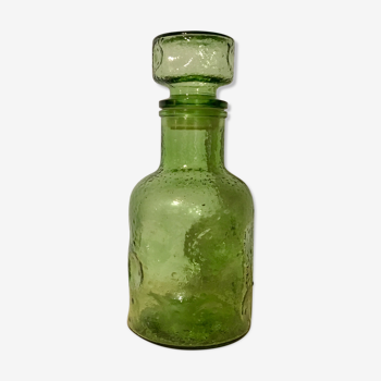 Bouteille en verre verte