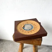 Wooden indoor boules game, 1950s