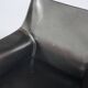 Leather 413 Cab Armchair by Mario Bellini for Cassina, 1970s