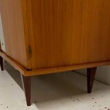 Vintage wardrobe with compass feet from the 60s