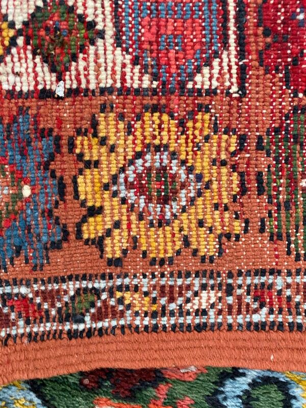 Large old Moroccan carpet Berbere 315x396 cm