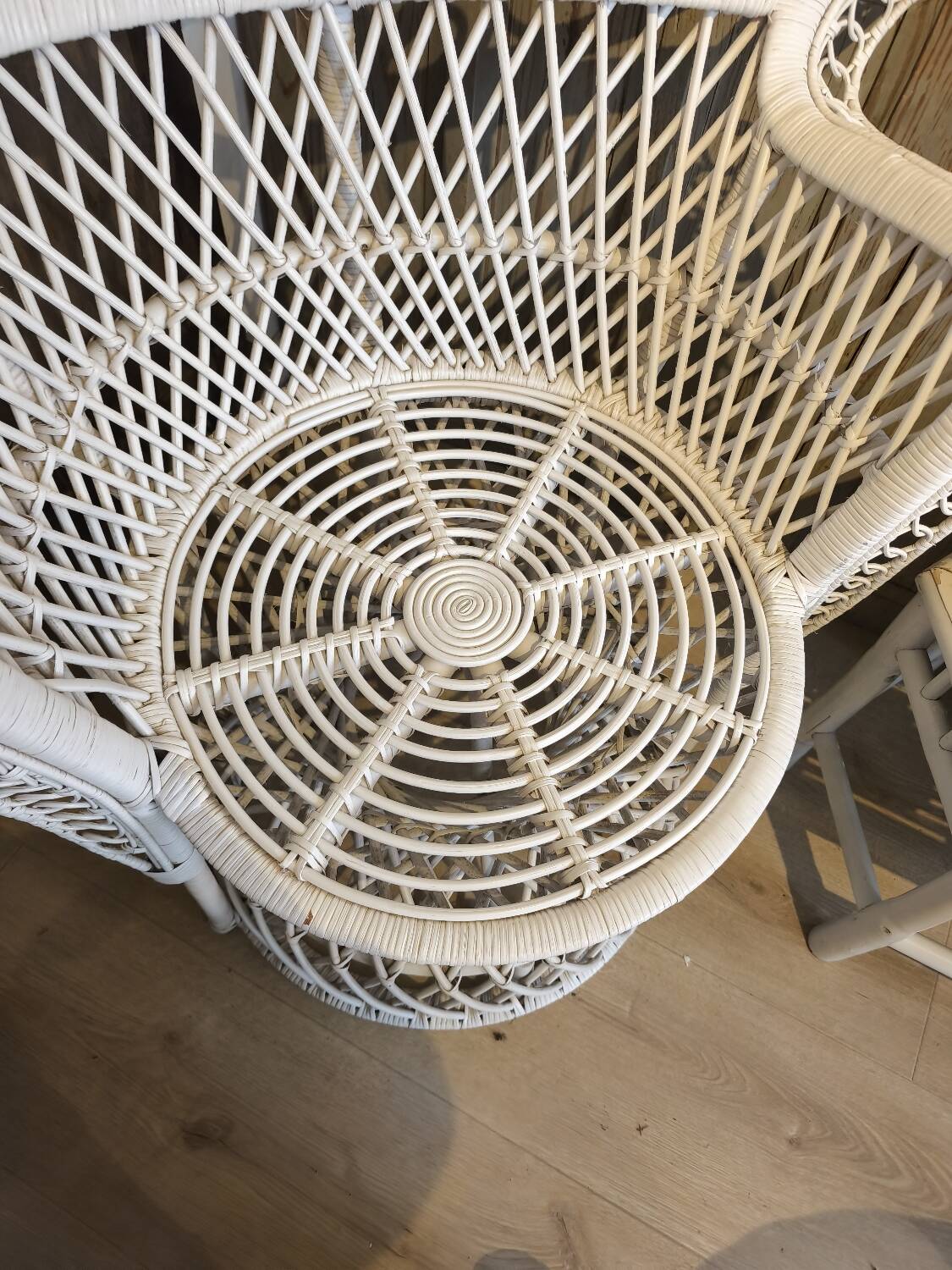 Emmanuelle armchair in rattan