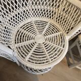 Emmanuelle armchair in rattan