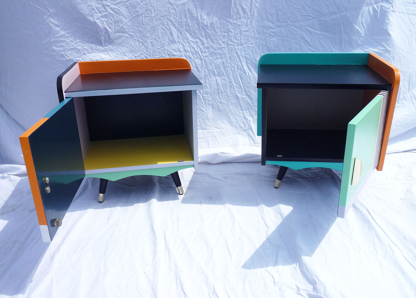 Pair of bedside tables