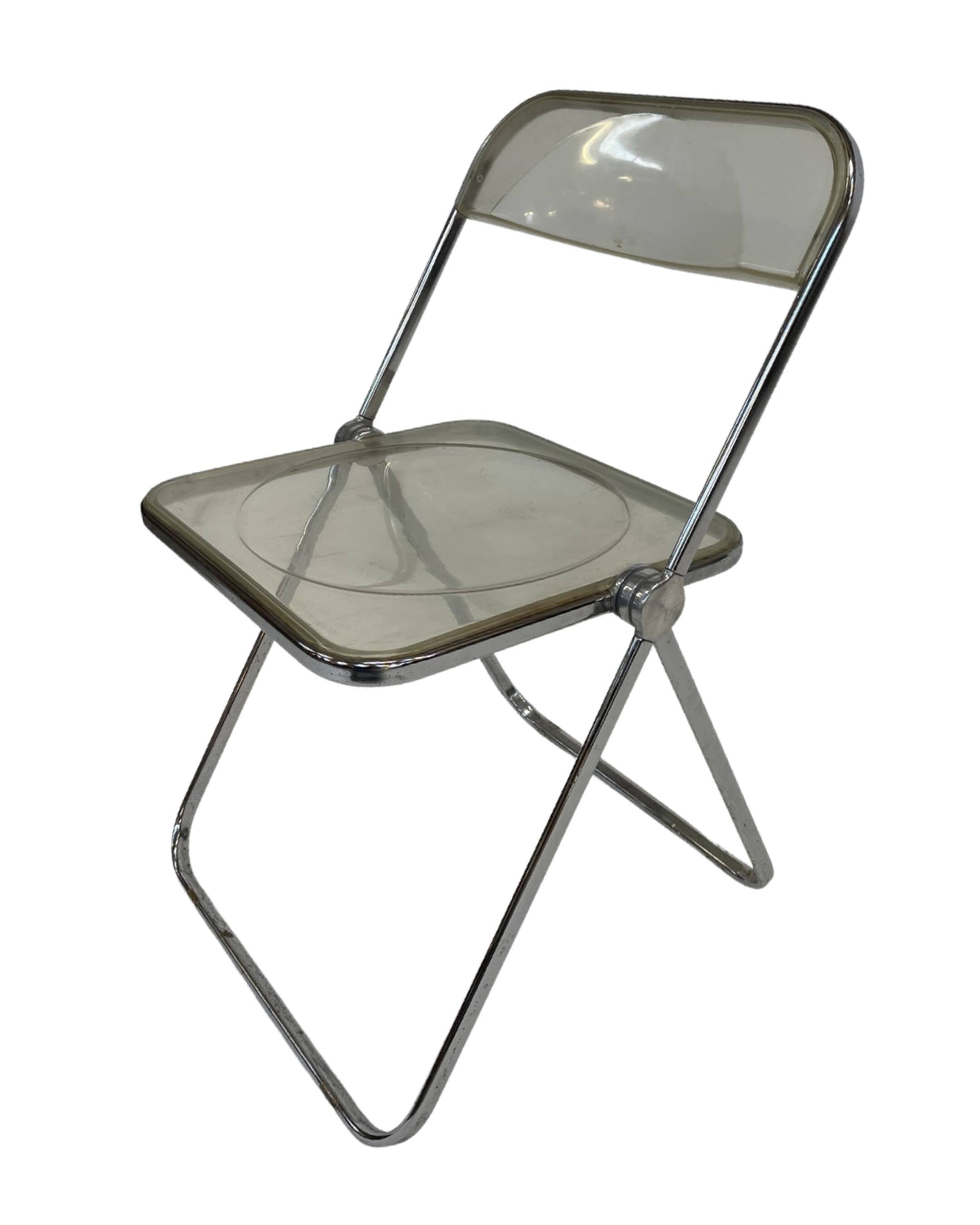 Plia chair by Giancarlo Piretti  for castelli