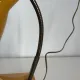 Vintage 1950 bedside lamp for children's desk gum-gutta - 21 cm