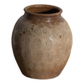 Ancient Chinese glazed stoneware vase – China, circa 1900