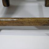 Antique wooden and straw chair, Folk Art - Spain