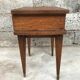Bedside bedside table end of vintage 1950 vintage sofa - oak - retro bedside