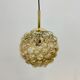 XL Helena Tynell glass bubble hanging lamp pendant, 1970s