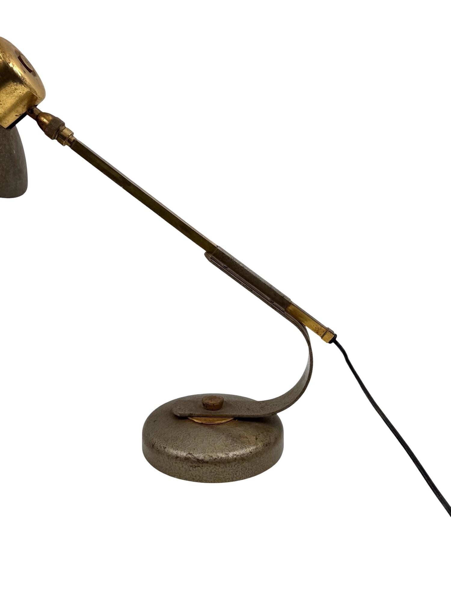 Mid-century modern Desk Lamp, Ferdinand Solère France 1950s