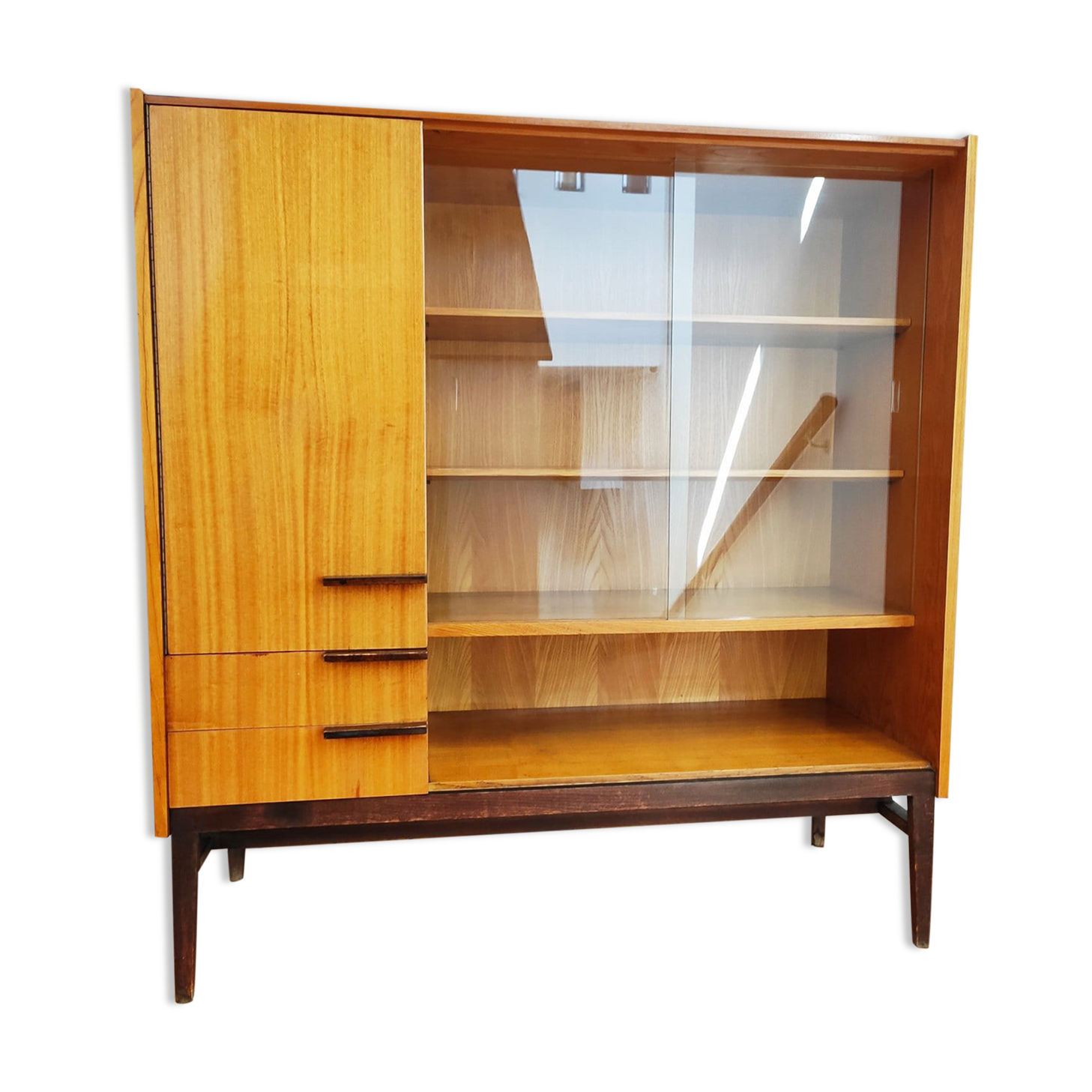 Bookcase by F. Mezulanik for UP Závody, Czechoslovakia, 1960s