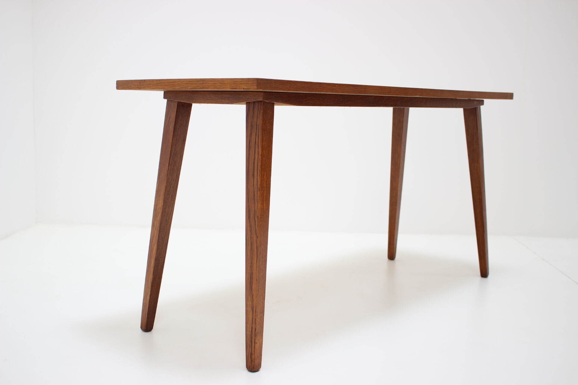 Mid-century cofee table, Dřevotvar, 1956