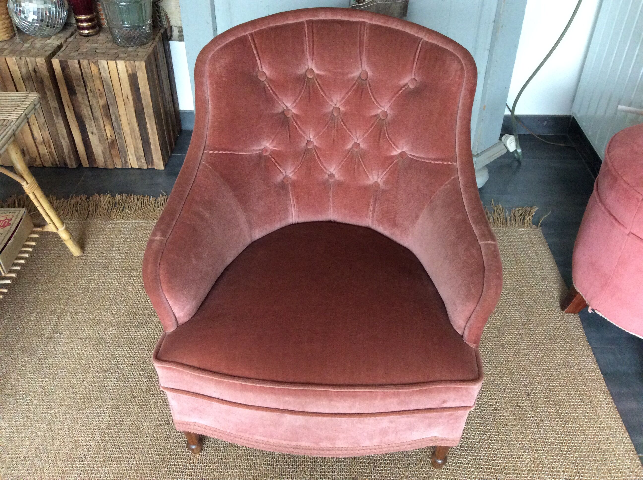Fauteuil crapaud