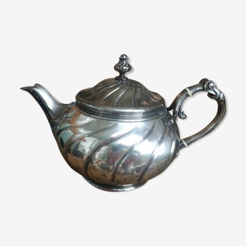 Cailar Bayard teapot in silver metal