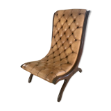 Chesterfield leather chair