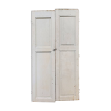 Paire de portes de placard anciennes