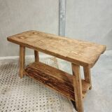 Old workbench work table bathroom furniture side table 55 x 137 cm