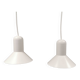 A pair of Confetti lamps designed by Claus Bonderup 1980s Denmark.