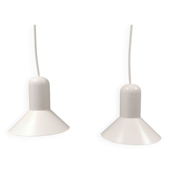 A pair of Confetti lamps designed by Claus Bonderup 1980s Denmark.