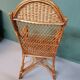 Old  Dutch Braided Wicker/Rattan Armchair.