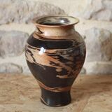 Signed ceramic vase