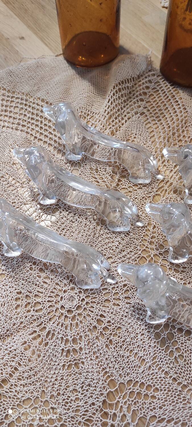 Dog knife holder set