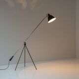 Early ‘Magneto’ floor lamp by H. Fillekes for Artiforte, The Netherlands 1954.