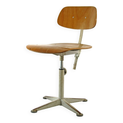 Chaise de bureau industrielle réglable Friso Kramer