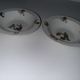 2 bowls of porridge child porcelain of Limoges art deco period