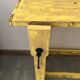 Etabli patiné jaune